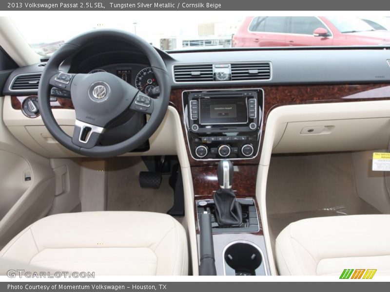 Tungsten Silver Metallic / Cornsilk Beige 2013 Volkswagen Passat 2.5L SEL