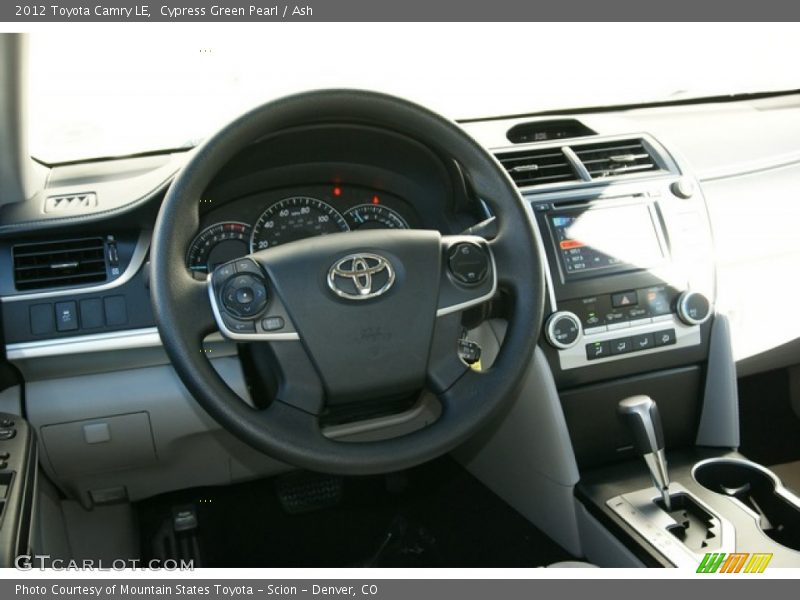 Cypress Green Pearl / Ash 2012 Toyota Camry LE