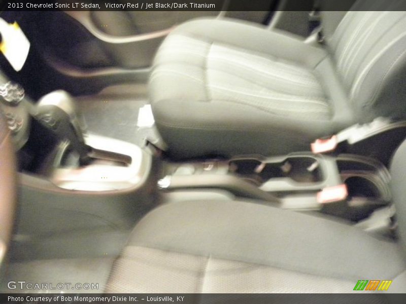 Victory Red / Jet Black/Dark Titanium 2013 Chevrolet Sonic LT Sedan