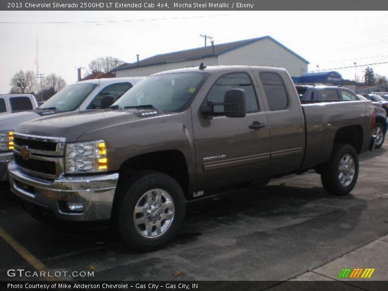 Mocha Steel Metallic / Ebony 2013 Chevrolet Silverado 2500HD LT Extended Cab 4x4