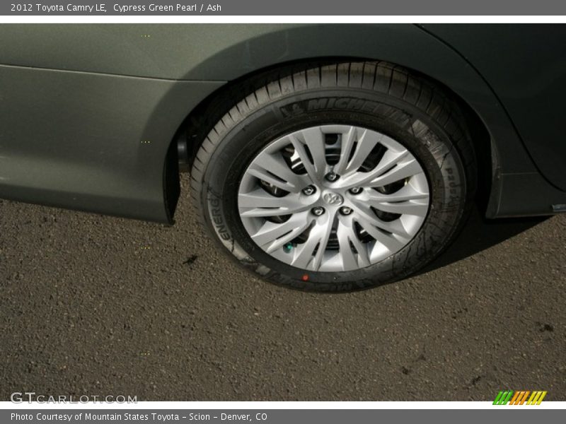 Cypress Green Pearl / Ash 2012 Toyota Camry LE