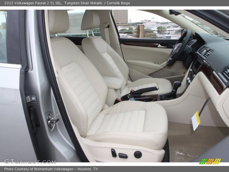 Tungsten Silver Metallic / Cornsilk Beige 2013 Volkswagen Passat 2.5L SEL