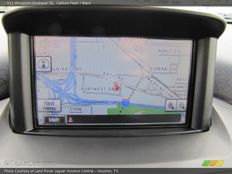 Navigation of 2011 Endeavor SE