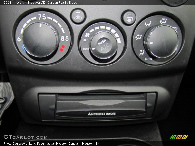 Controls of 2011 Endeavor SE