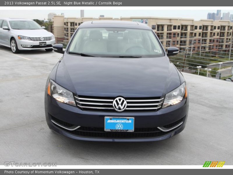 Night Blue Metallic / Cornsilk Beige 2013 Volkswagen Passat 2.5L SE