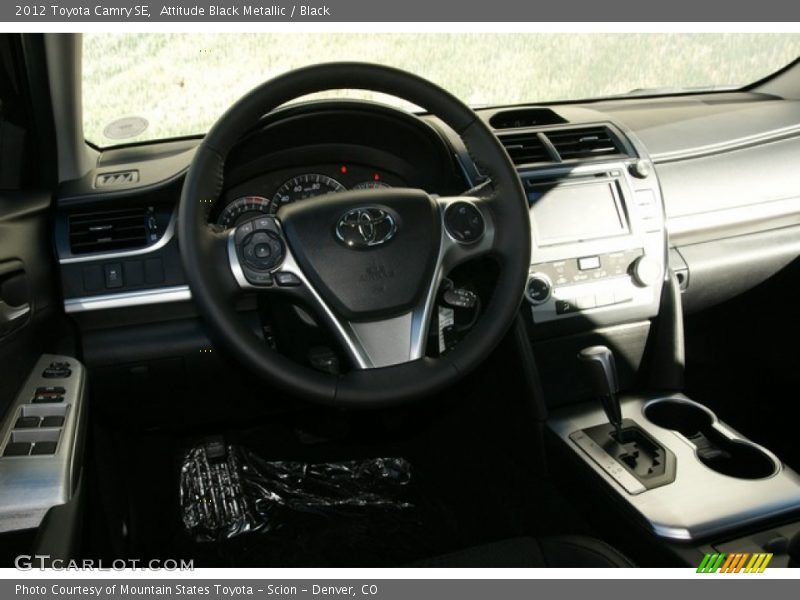 Attitude Black Metallic / Black 2012 Toyota Camry SE