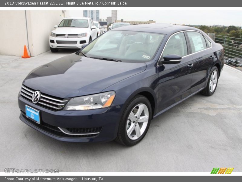 Night Blue Metallic / Cornsilk Beige 2013 Volkswagen Passat 2.5L SE