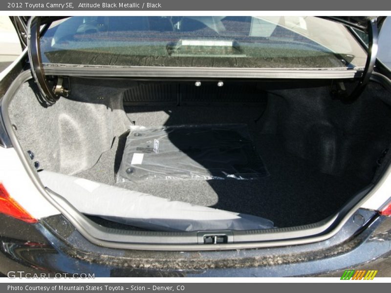 Attitude Black Metallic / Black 2012 Toyota Camry SE
