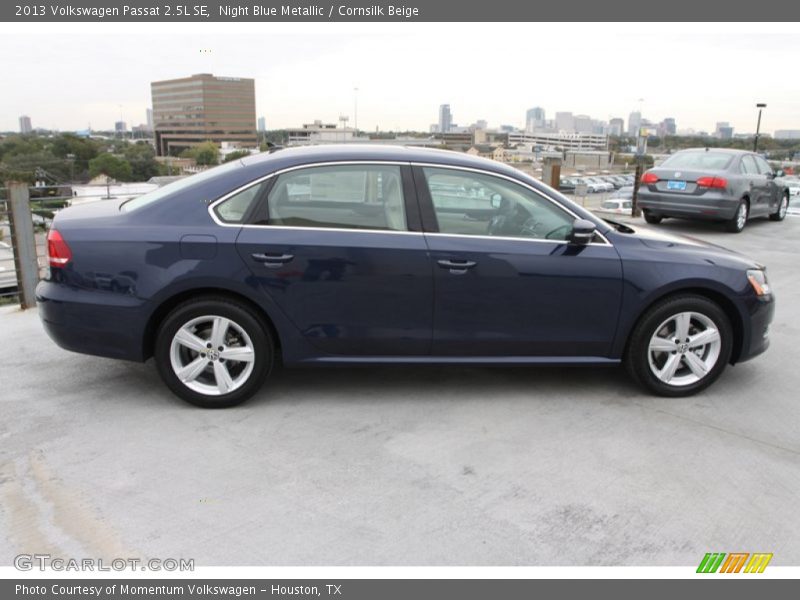 Night Blue Metallic / Cornsilk Beige 2013 Volkswagen Passat 2.5L SE