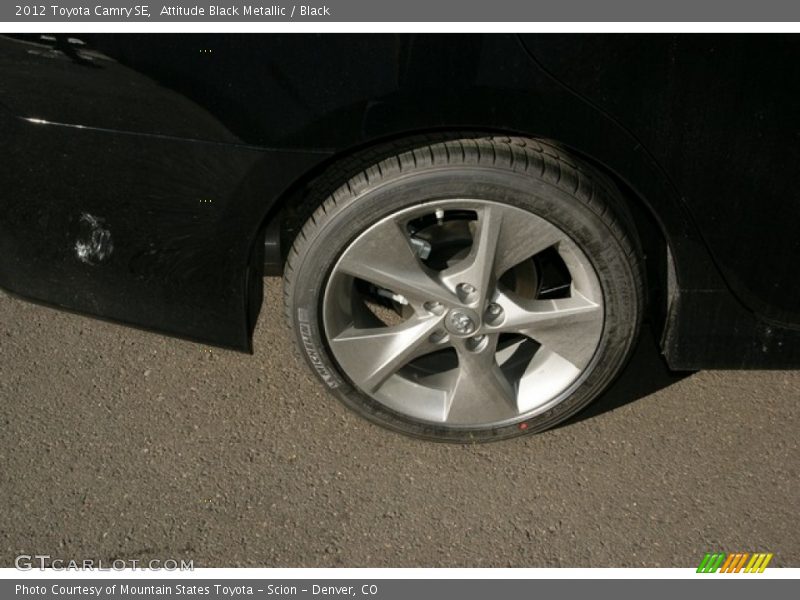 Attitude Black Metallic / Black 2012 Toyota Camry SE
