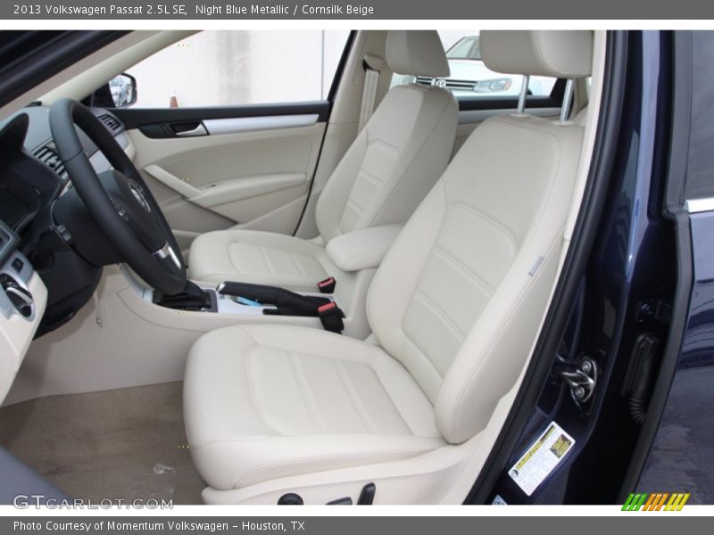Night Blue Metallic / Cornsilk Beige 2013 Volkswagen Passat 2.5L SE