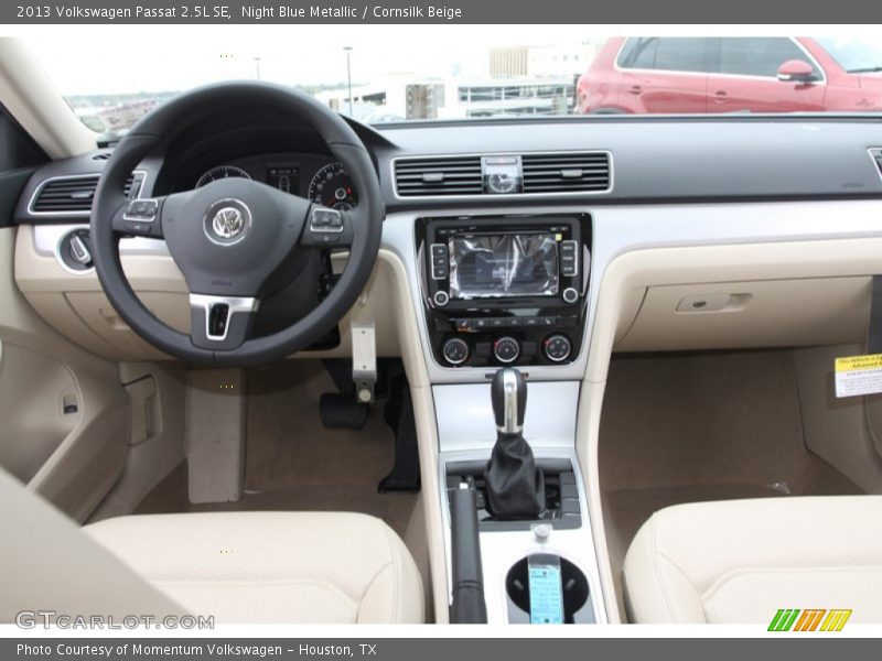 Night Blue Metallic / Cornsilk Beige 2013 Volkswagen Passat 2.5L SE