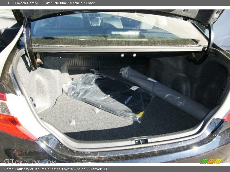 Attitude Black Metallic / Black 2012 Toyota Camry SE