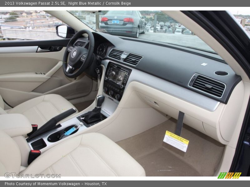 Night Blue Metallic / Cornsilk Beige 2013 Volkswagen Passat 2.5L SE