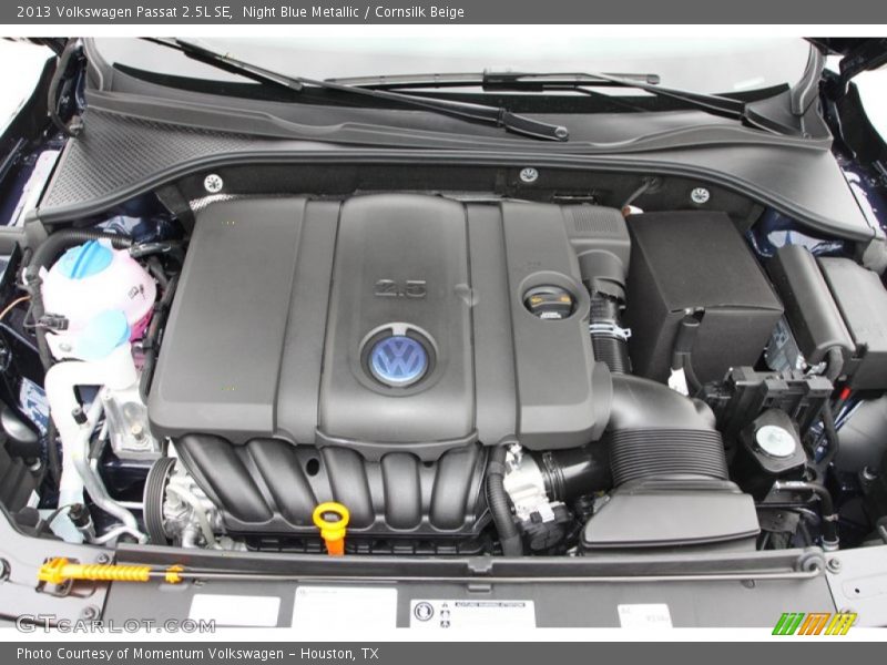 Night Blue Metallic / Cornsilk Beige 2013 Volkswagen Passat 2.5L SE