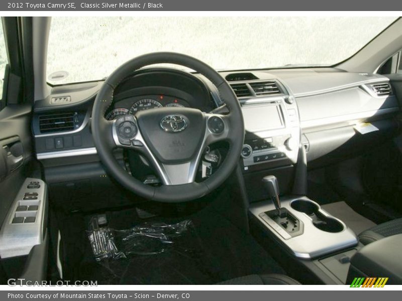 Classic Silver Metallic / Black 2012 Toyota Camry SE