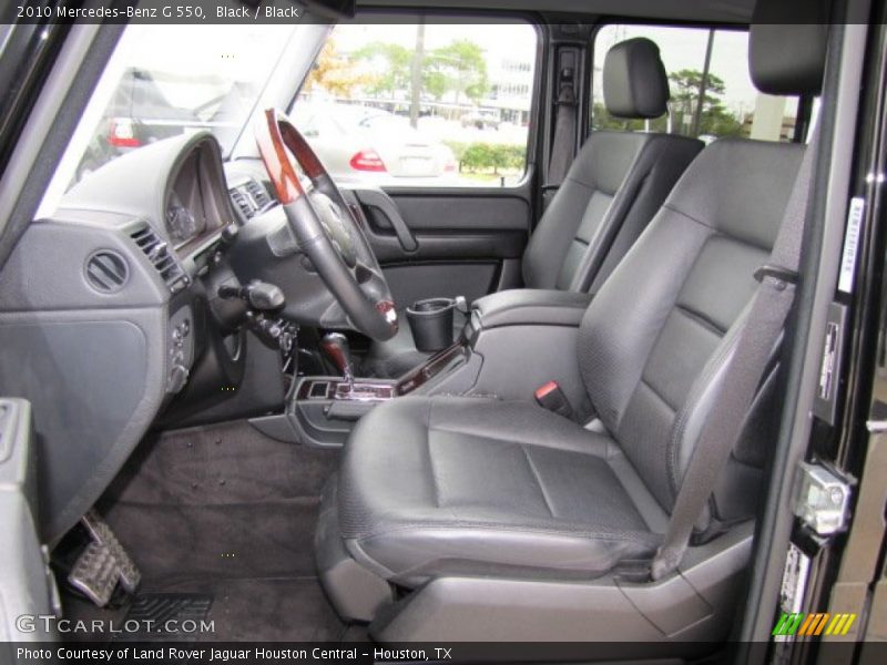  2010 G 550 Black Interior