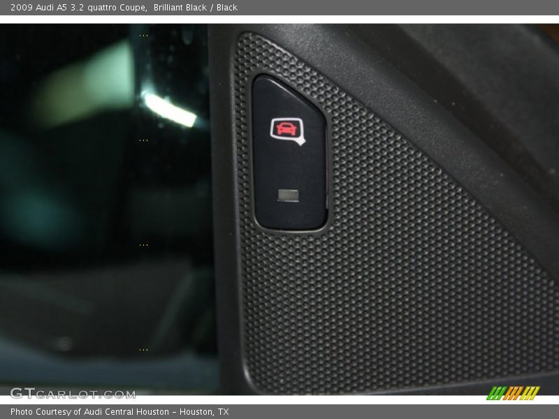 Brilliant Black / Black 2009 Audi A5 3.2 quattro Coupe