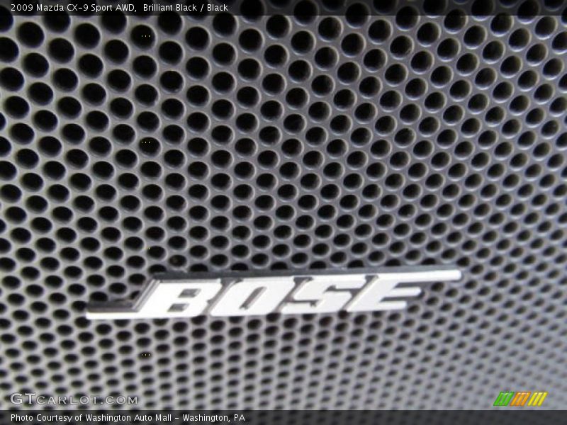 Brilliant Black / Black 2009 Mazda CX-9 Sport AWD