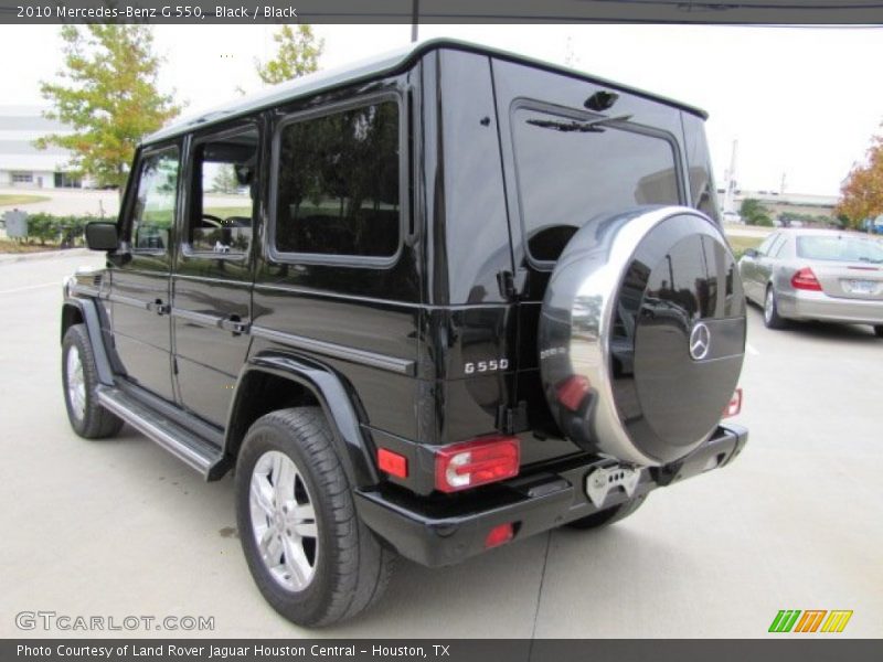 Black / Black 2010 Mercedes-Benz G 550