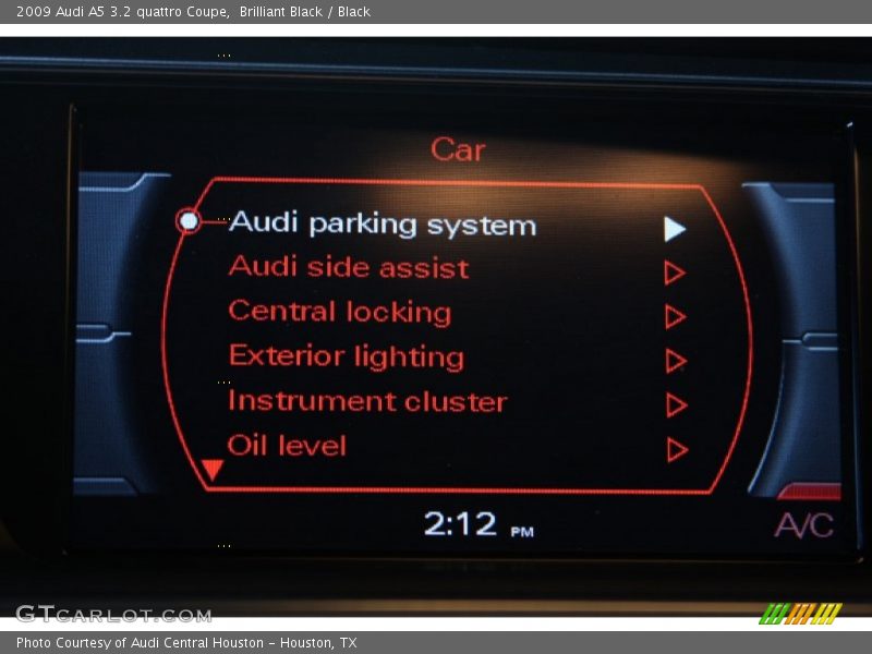 Brilliant Black / Black 2009 Audi A5 3.2 quattro Coupe