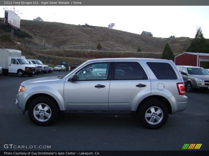 Ingot Silver Metallic / Stone 2011 Ford Escape XLS