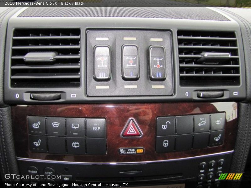 Controls of 2010 G 550