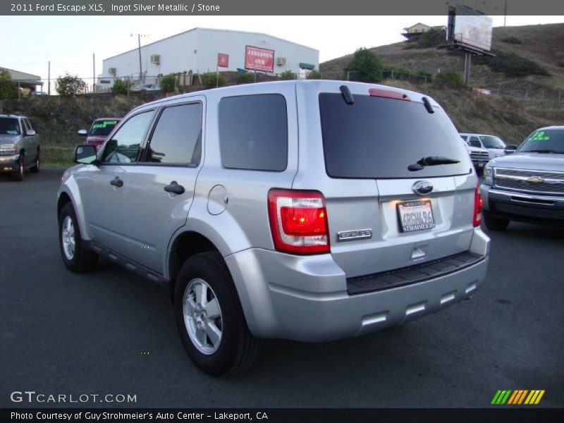 Ingot Silver Metallic / Stone 2011 Ford Escape XLS