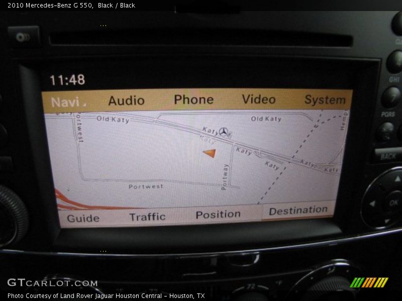 Navigation of 2010 G 550