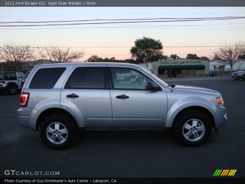 Ingot Silver Metallic / Stone 2011 Ford Escape XLS