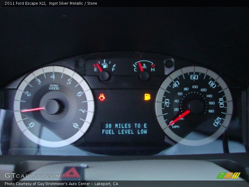 Ingot Silver Metallic / Stone 2011 Ford Escape XLS