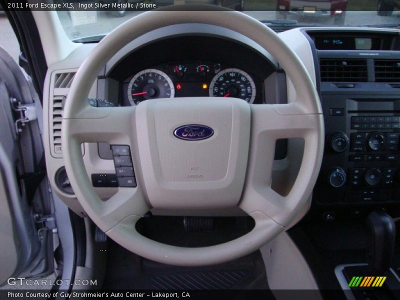 Ingot Silver Metallic / Stone 2011 Ford Escape XLS