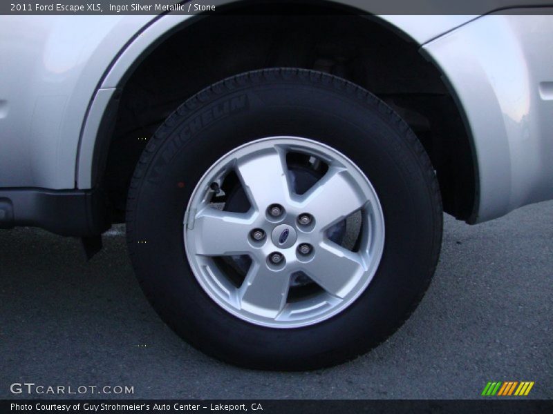 Ingot Silver Metallic / Stone 2011 Ford Escape XLS