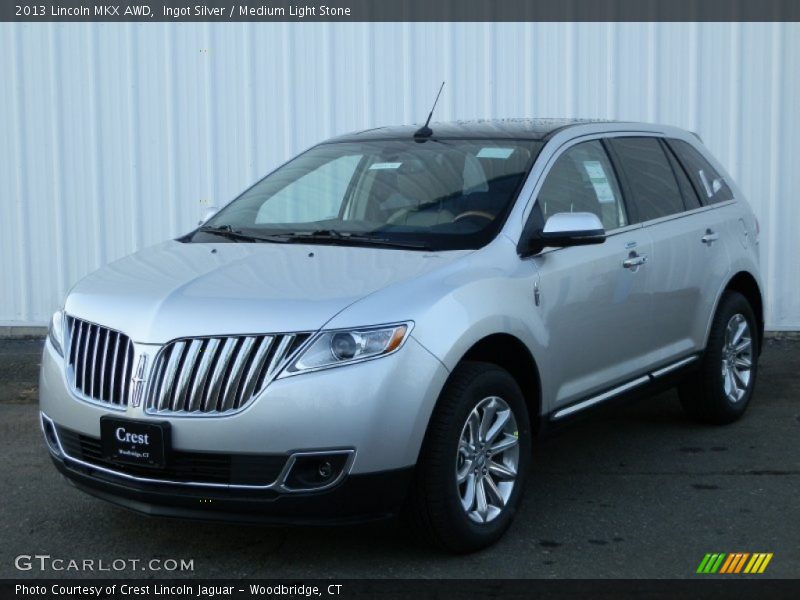 Ingot Silver / Medium Light Stone 2013 Lincoln MKX AWD