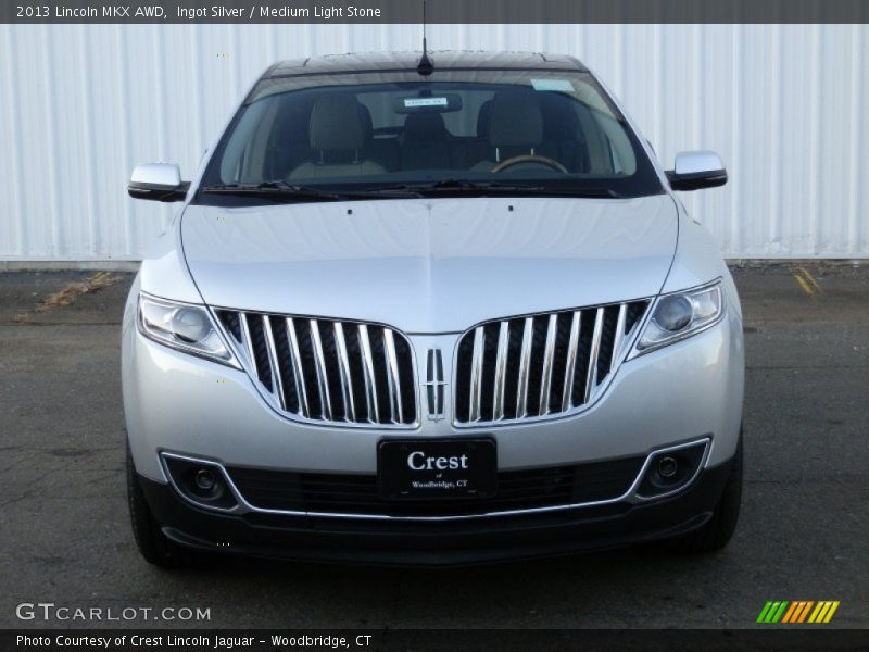 Ingot Silver / Medium Light Stone 2013 Lincoln MKX AWD