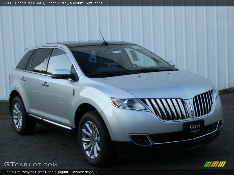 Ingot Silver / Medium Light Stone 2013 Lincoln MKX AWD