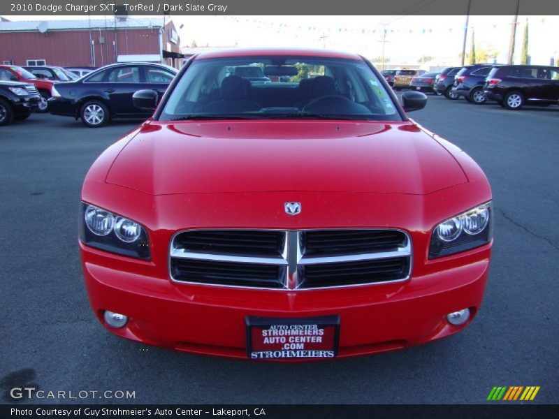 TorRed / Dark Slate Gray 2010 Dodge Charger SXT