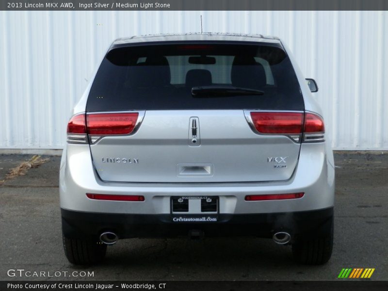 Ingot Silver / Medium Light Stone 2013 Lincoln MKX AWD