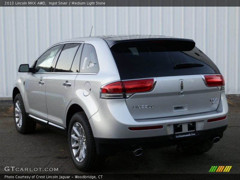 Ingot Silver / Medium Light Stone 2013 Lincoln MKX AWD