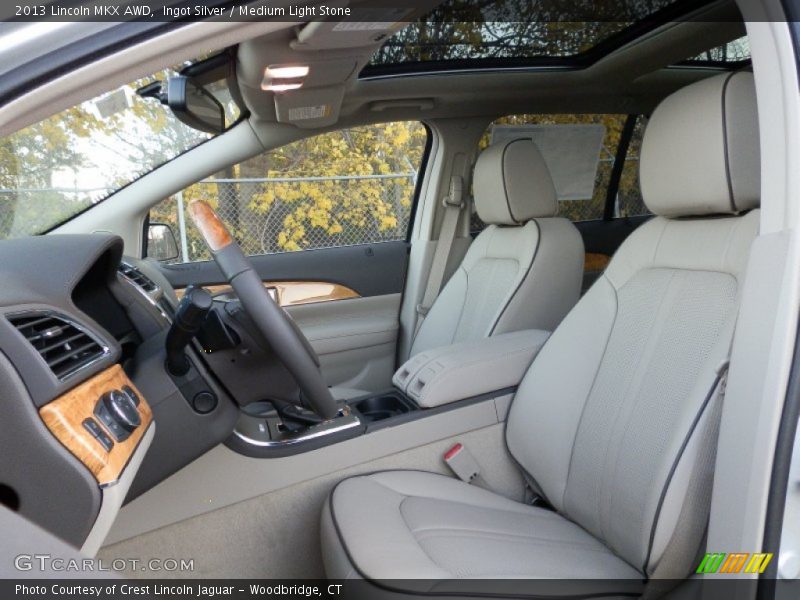 Ingot Silver / Medium Light Stone 2013 Lincoln MKX AWD