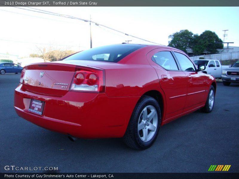 TorRed / Dark Slate Gray 2010 Dodge Charger SXT