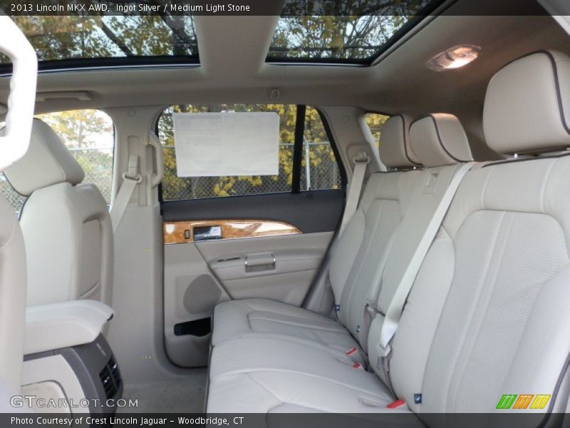Ingot Silver / Medium Light Stone 2013 Lincoln MKX AWD