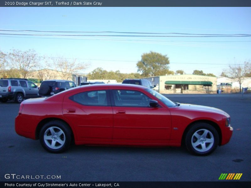 TorRed / Dark Slate Gray 2010 Dodge Charger SXT