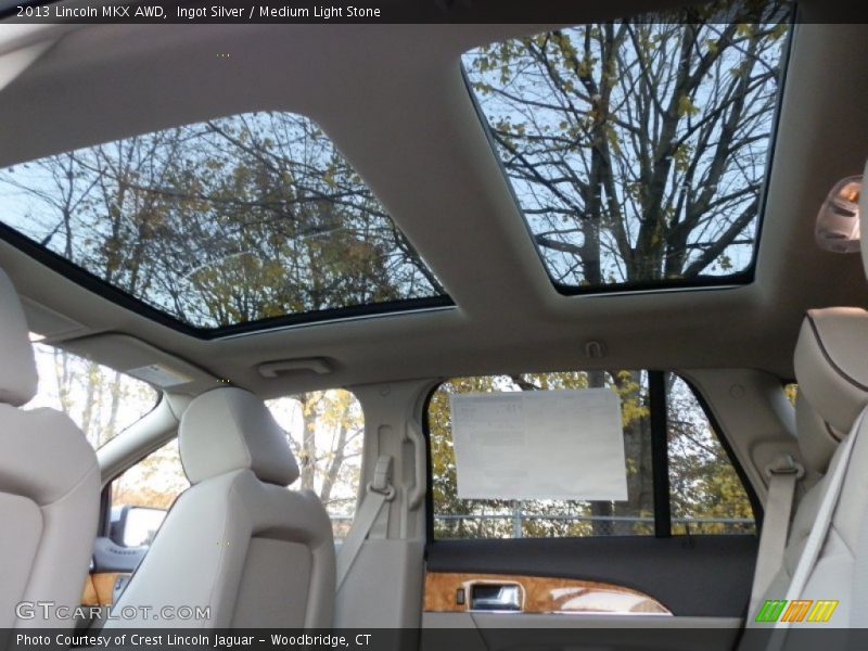 Ingot Silver / Medium Light Stone 2013 Lincoln MKX AWD