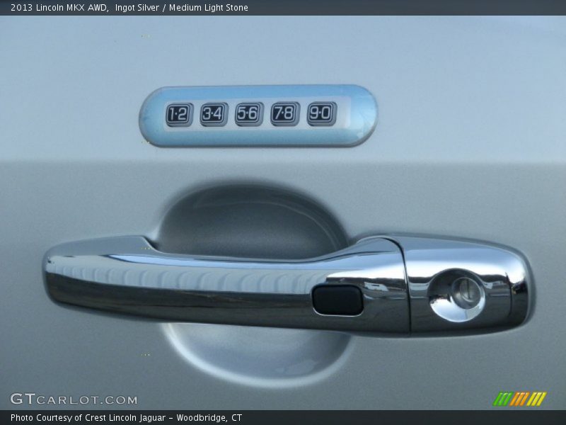 Ingot Silver / Medium Light Stone 2013 Lincoln MKX AWD