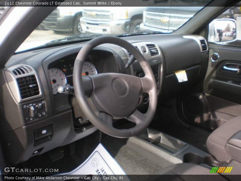 Summit White / Ebony 2012 Chevrolet Colorado LT Extended Cab