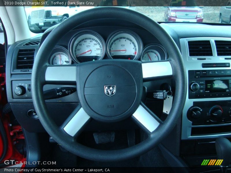 TorRed / Dark Slate Gray 2010 Dodge Charger SXT
