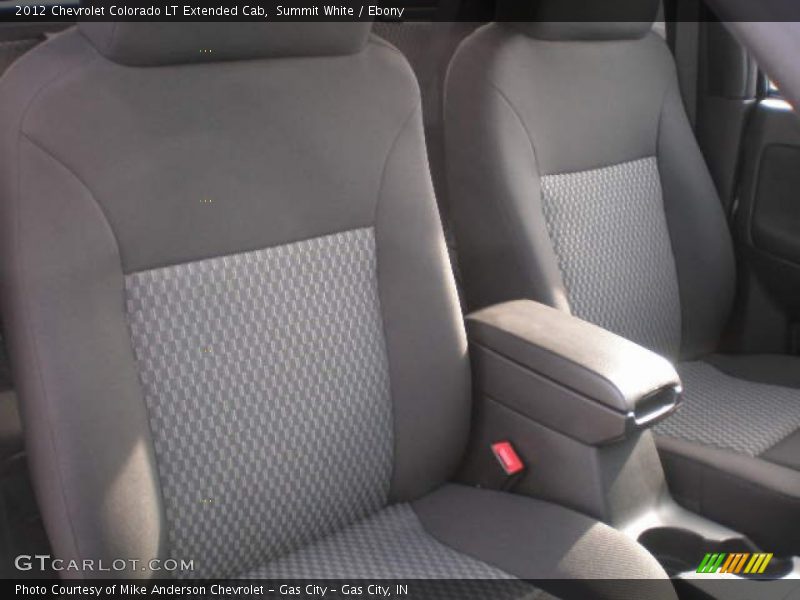 Summit White / Ebony 2012 Chevrolet Colorado LT Extended Cab