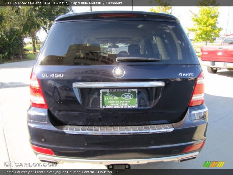 Capri Blue Metallic / Cashmere 2010 Mercedes-Benz GL 450 4Matic