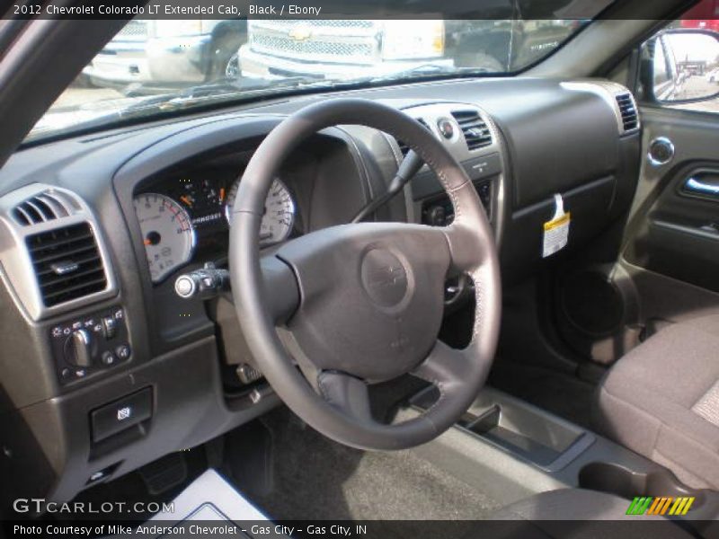 Black / Ebony 2012 Chevrolet Colorado LT Extended Cab